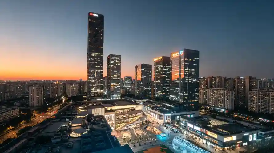 3k城市壁纸-壁纸 - 夜景-日落「哲风壁纸」