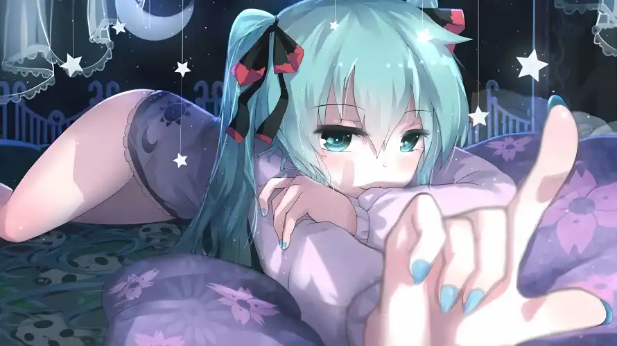 3k伸手壁纸-卧室 - 可爱-少女「哲风壁纸」
