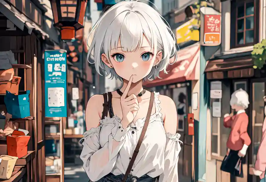 3k动漫壁纸-少女 - 挎包-短发「哲风壁纸」 3k动漫壁纸-少女 - 挎包-短发「哲风壁纸」