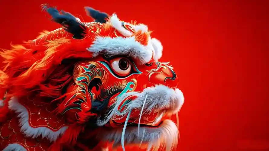 3k喜庆壁纸-国风 - 好看-红色「哲风壁纸」