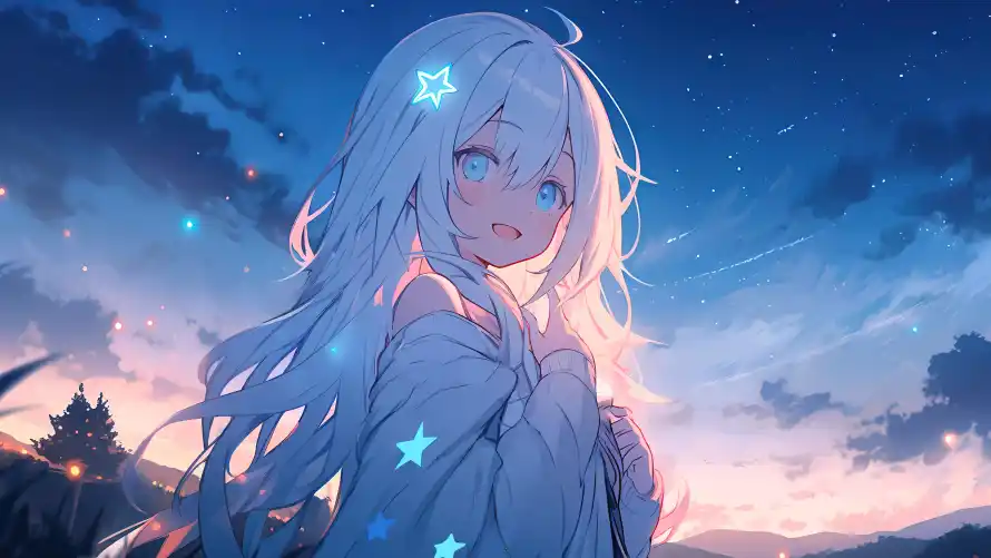 4k云朵壁纸-夜空 - 影漫-星空「哲风壁纸」