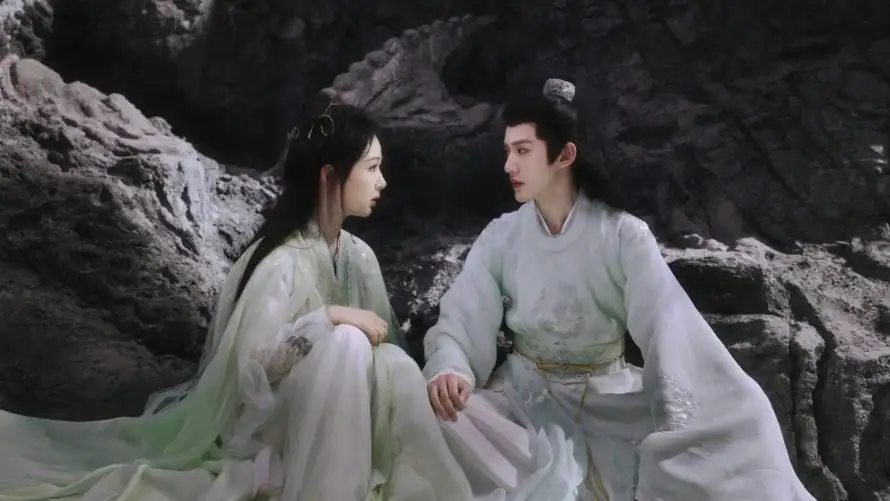 2k仙侠壁纸-古装 - 对视-小夭「哲风壁纸」