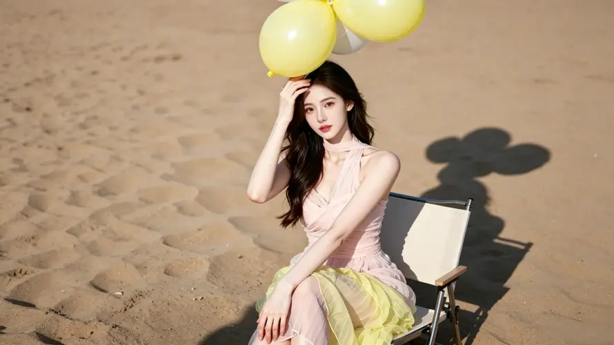 4k写真壁纸 - 卷发 - 少女 - 平板「哲风壁纸」