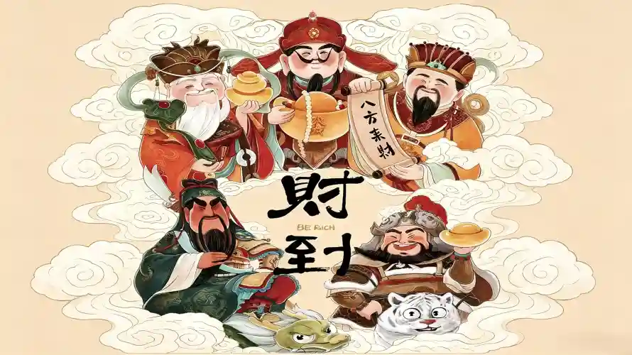 3k元宝壁纸-喜庆 - 国风-图片「哲风壁纸」