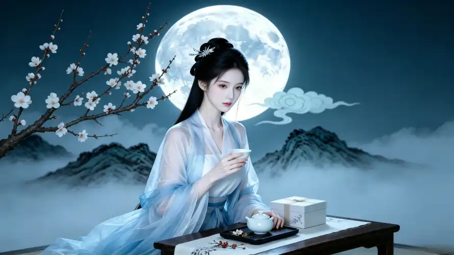 4k云雾壁纸 - 仙气 - 古风 - 品茶「哲风壁纸」