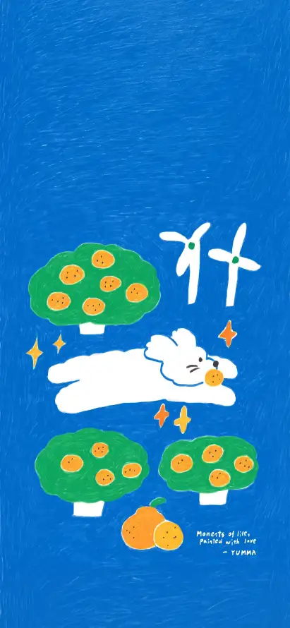 4k云朵壁纸 - 兔子 - 卡通 - 可爱「哲风壁纸」