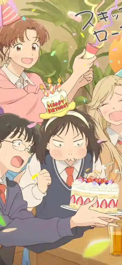4k学生壁纸 - 彩带 - 校服 - 派对「哲风壁纸」