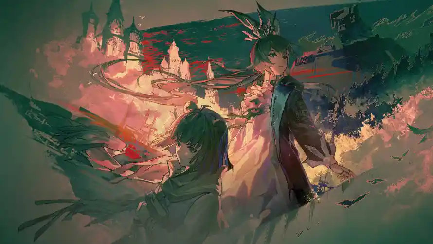 4k光环壁纸-令 - 夕-古风「哲风壁纸」