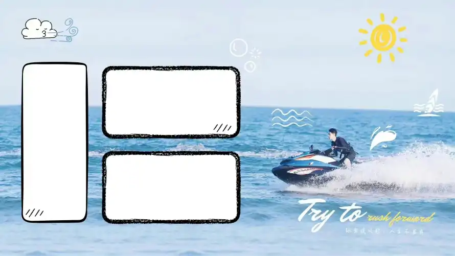 2k云朵壁纸-海景 - 海洋-海豚「哲风壁纸」