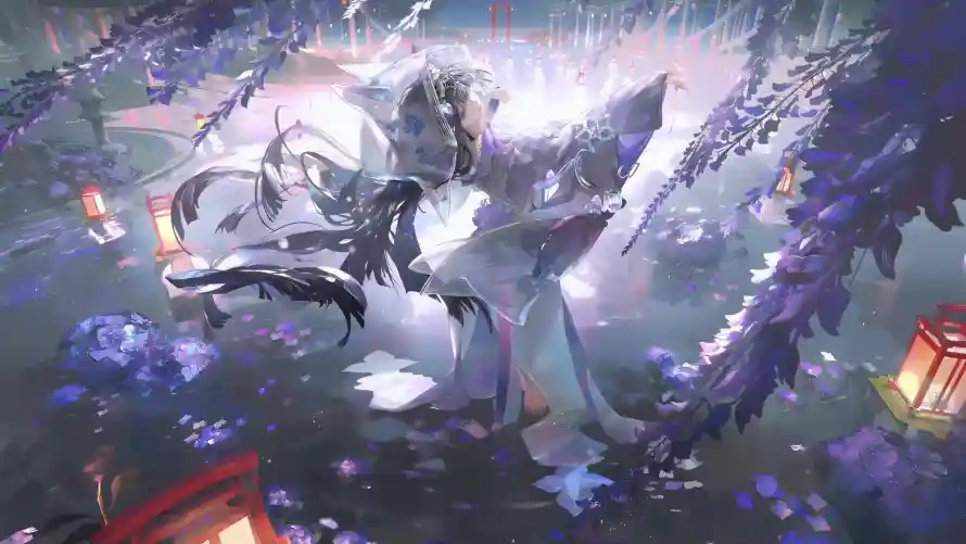 4k兽耳壁纸-古风 - 少女-插画「哲风壁纸」