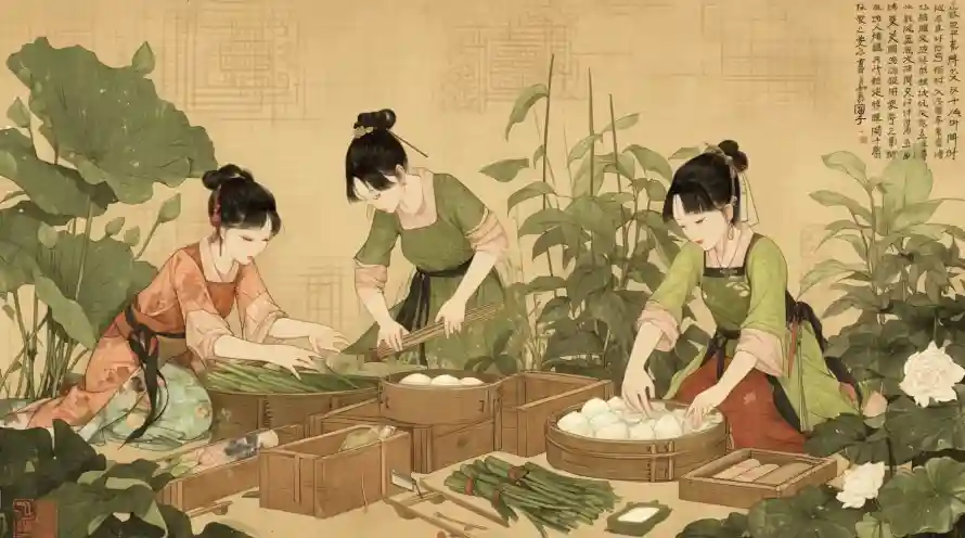 5k古风壁纸-国风 - 手绘-民俗「哲风壁纸」