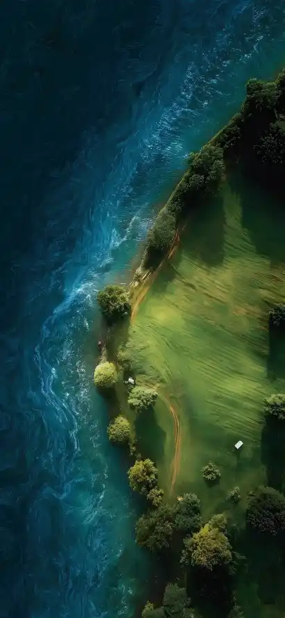 4k小路壁纸 - 树木 - 沿岸 - 海洋「哲风壁纸」