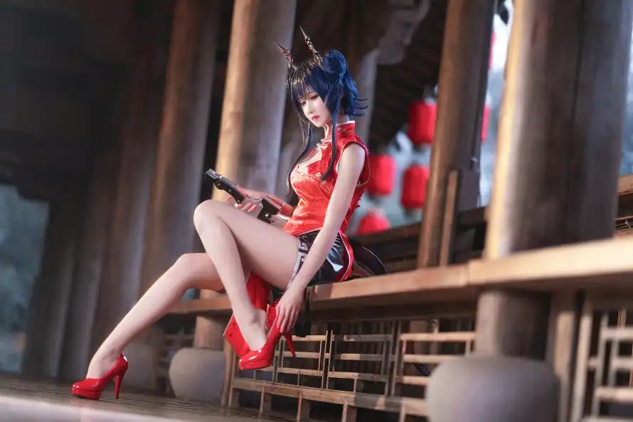 4k古风壁纸 - 坐姿 - 美女 - 龙角「哲风壁纸」 4k古风壁纸 - 坐姿 - 美女 - 龙角「哲风壁纸」
