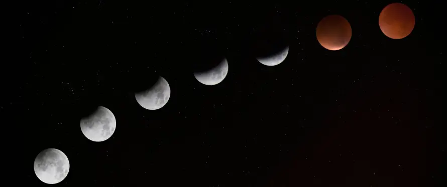 3k夜晚壁纸-夜空 - 月亮-月球「哲风壁纸」