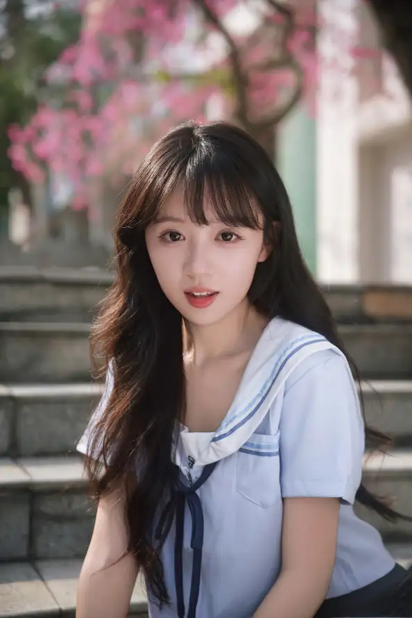4k少女壁纸 - 户外 - 活力 - 清纯「哲风壁纸」