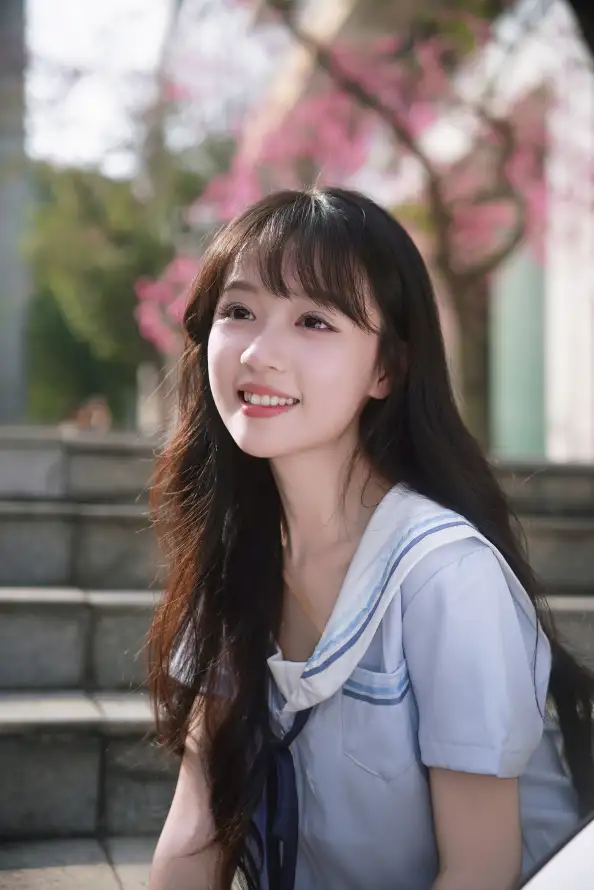 4k少女壁纸 - 户外 - 晴天 - 活力「哲风壁纸」