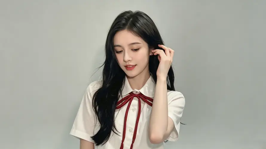 3k图片壁纸-好看 - 清纯-美女「哲风壁纸」