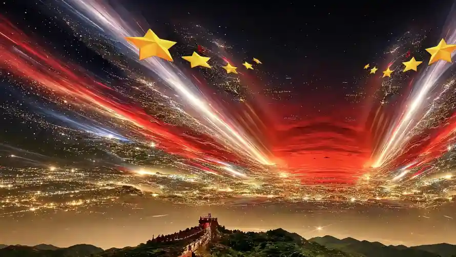 4k五星壁纸-光效 - 壁纸-夜空「哲风壁纸」