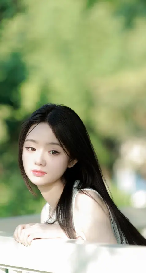 4k可爱壁纸 - 少女 - 户外 - 清纯「哲风壁纸」
