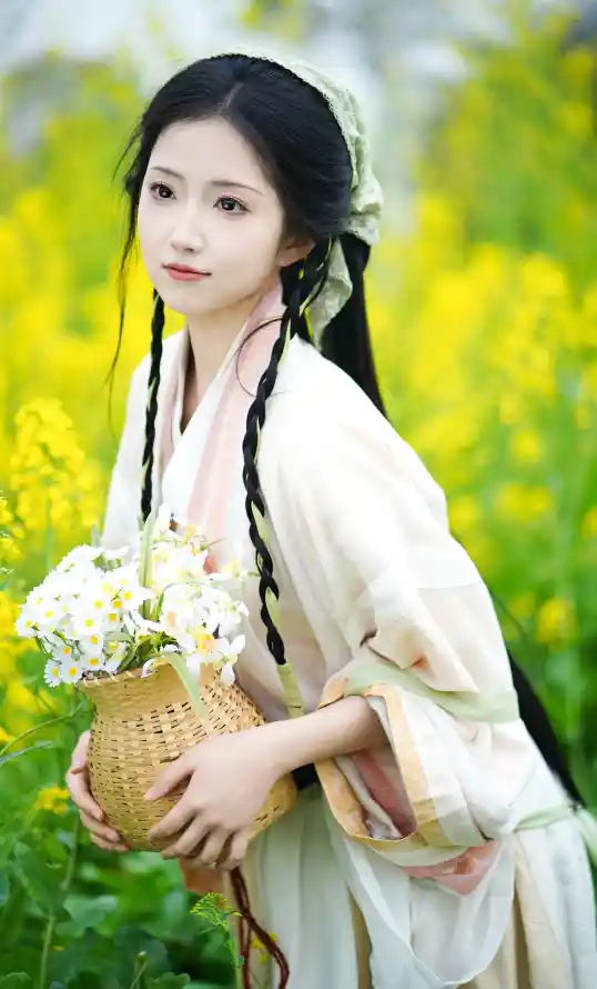 4k古装壁纸 - 古风 - 少女 - 户外「哲风壁纸」