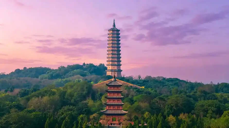 3k佛塔壁纸-古塔 - 图片-好看「哲风壁纸」