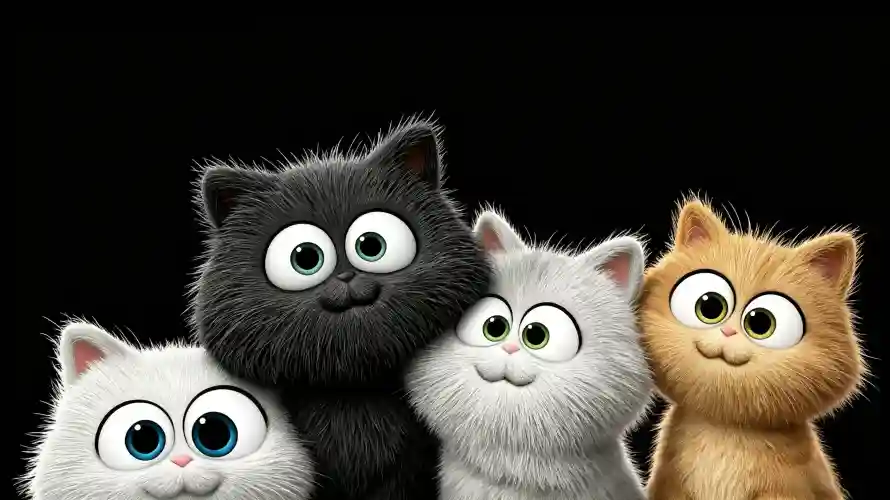 3k可爱壁纸-图片 - 好看-橘猫「哲风壁纸」