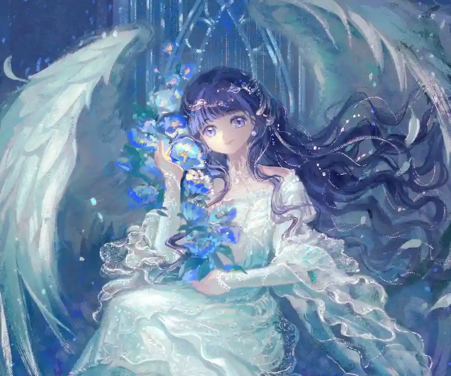 2k卷发壁纸-可爱 - 少女-梦幻「哲风壁纸」