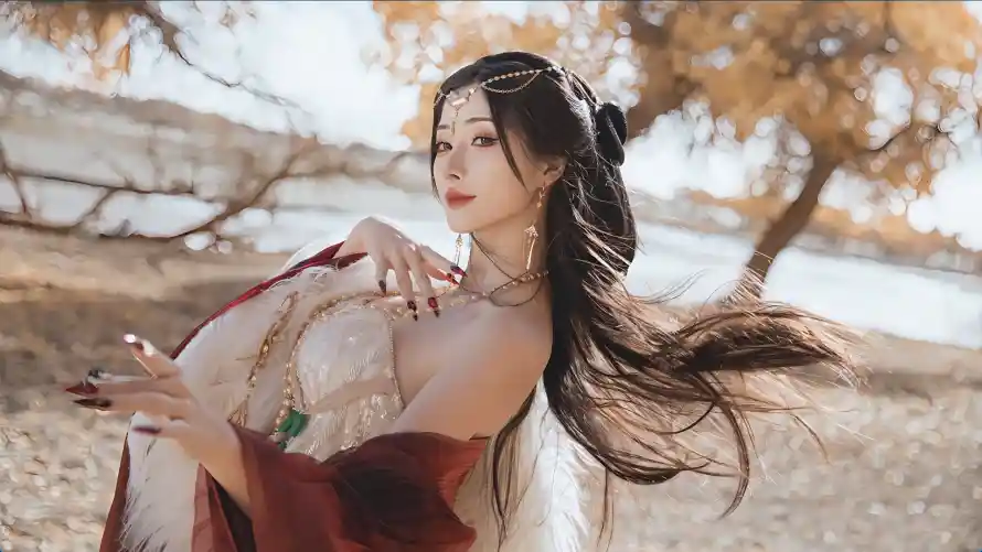 4k古风壁纸 - 户外 - 汉服 - 湖边「哲风壁纸」 4k古风壁纸 - 户外 - 汉服 - 湖边「哲风壁纸」