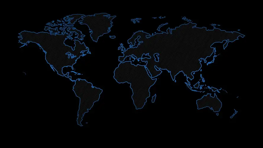 2k几何壁纸-地图 - 形状-简约「哲风壁纸」