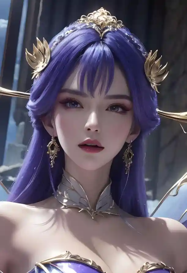 4k3D壁纸 - 冷艳 - 动漫 - 古风「哲风壁纸」