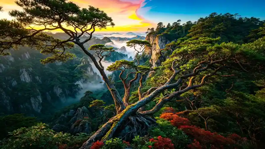 3k云海壁纸-图片 - 好看-山峰「哲风壁纸」