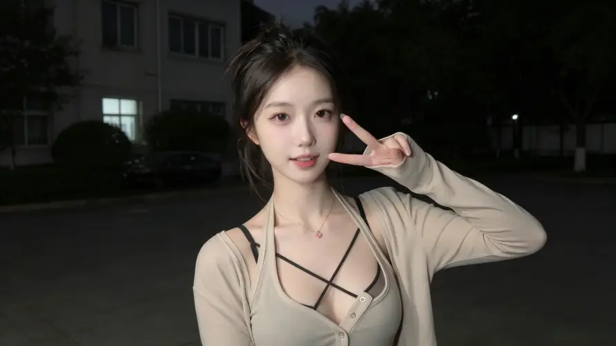 3k图片壁纸-夜景 - 好看-少女「哲风壁纸」