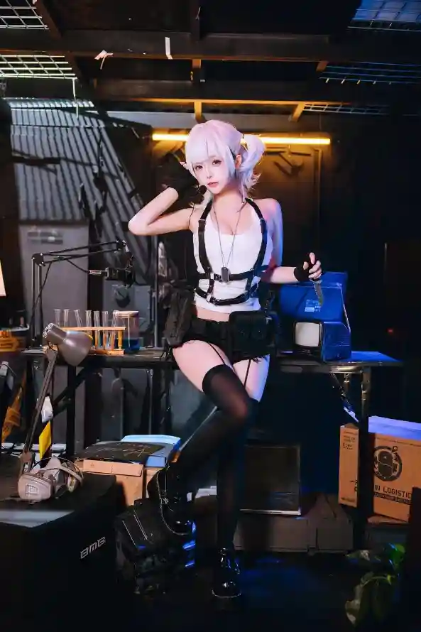 4k女性壁纸 - 酷飒 - 工业区 - 工业风「哲风壁纸」