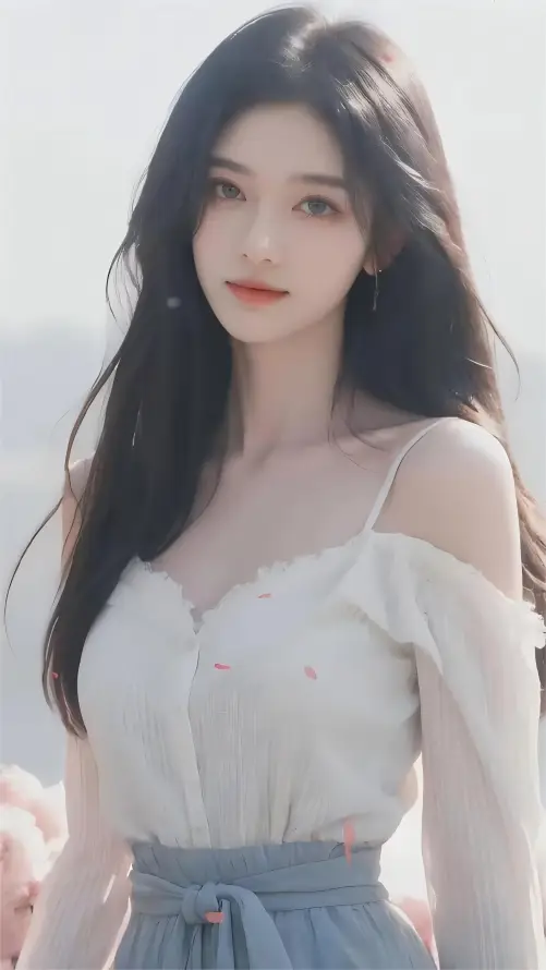 4k女生壁纸 - 户外 - 红唇 - 美女「哲风壁纸」
