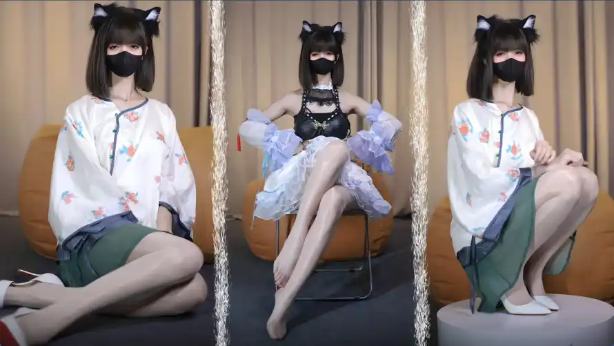 2k丝袜壁纸-口罩 - 居家-猫耳「哲风壁纸」