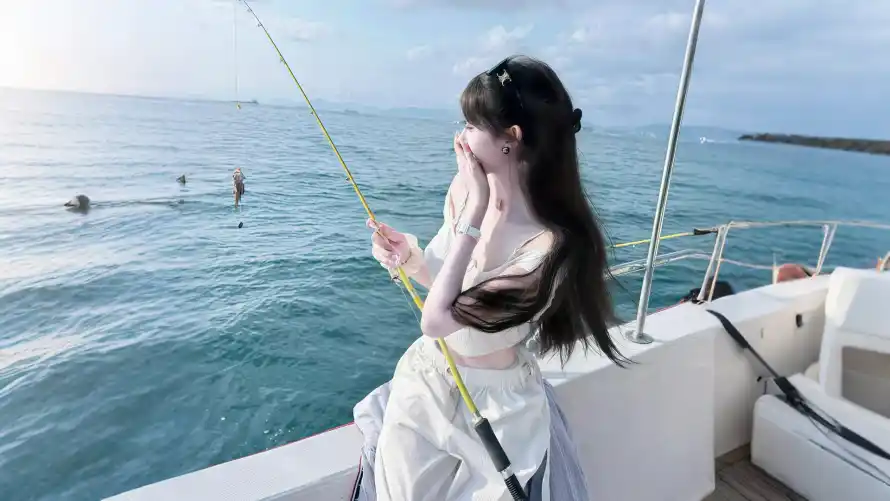 2k大海壁纸-海边 - 海钓-游艇「哲风壁纸」