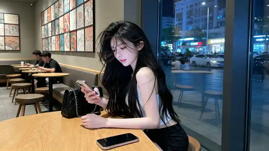 3k吊带壁纸-图片 - 好看-少女「哲风壁纸」