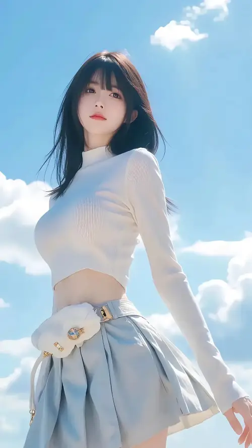 4k户外壁纸 - 清纯 - 穿搭 - 美女「哲风壁纸」