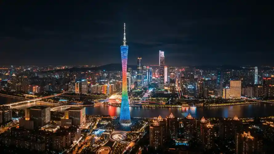 3k图片壁纸-地标 - 城市-夜景「哲风壁纸」