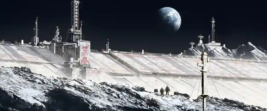 9k地球壁纸-星空 - 月球-爱国「哲风壁纸」