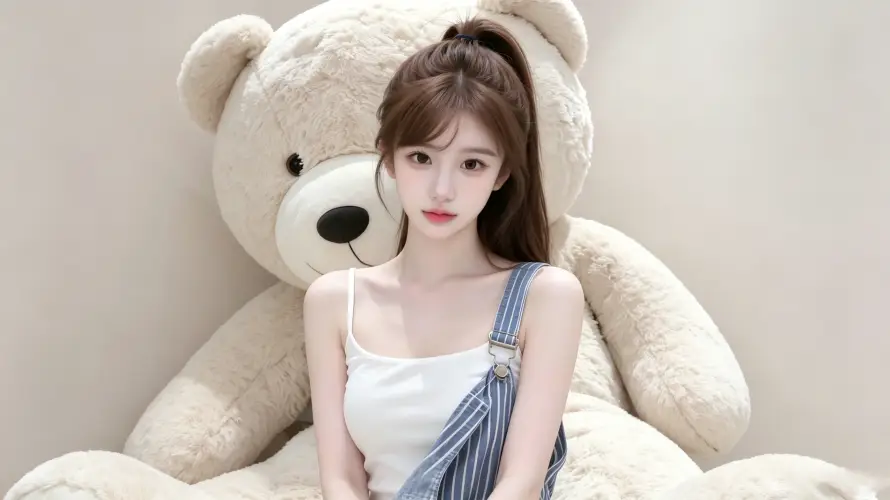 3k图片壁纸-好看 - 少女-清纯「哲风壁纸」