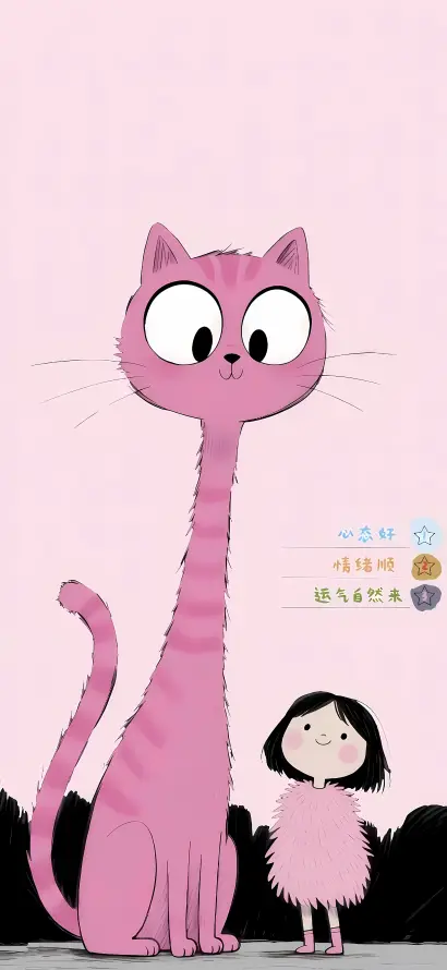 4k卡通壁纸 - 可爱 - 插画 - 治愈「哲风壁纸」