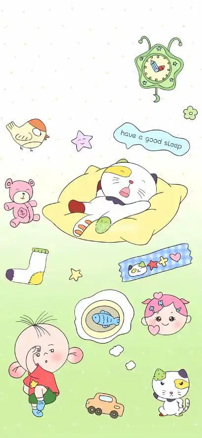 4k卡通壁纸 - 可爱 - 小孩 - 小怪「哲风壁纸」