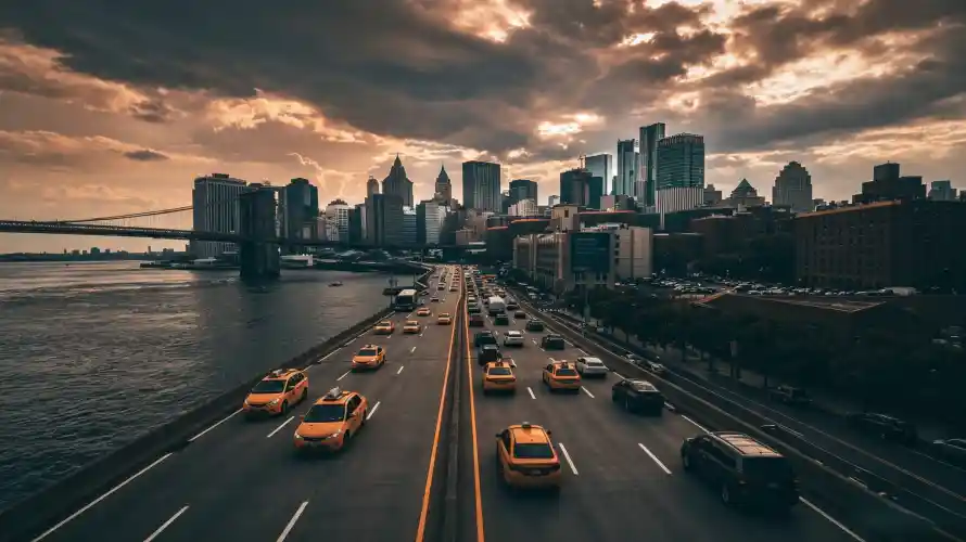4k公路壁纸 - 图片 - 好看 - 建筑「哲风壁纸」