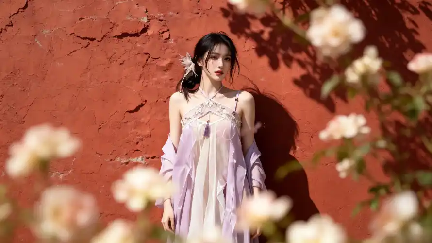 3k发饰壁纸-图片 - 好看-少女「哲风壁纸」