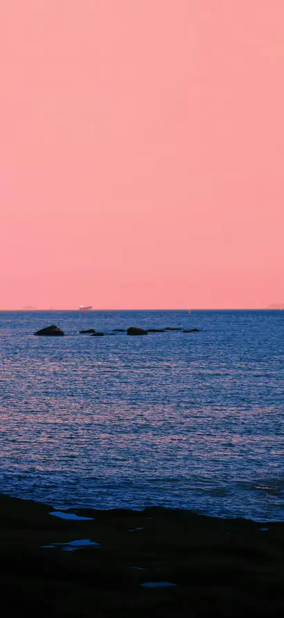 4k大海壁纸 - 日落 - 海岸 - 海景「哲风壁纸」