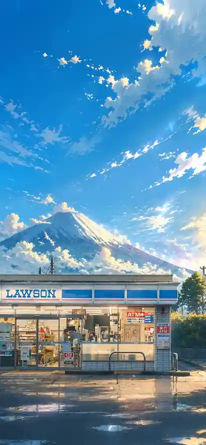 4k建筑壁纸 - 晴天 - 树木 - 罗森「哲风壁纸」