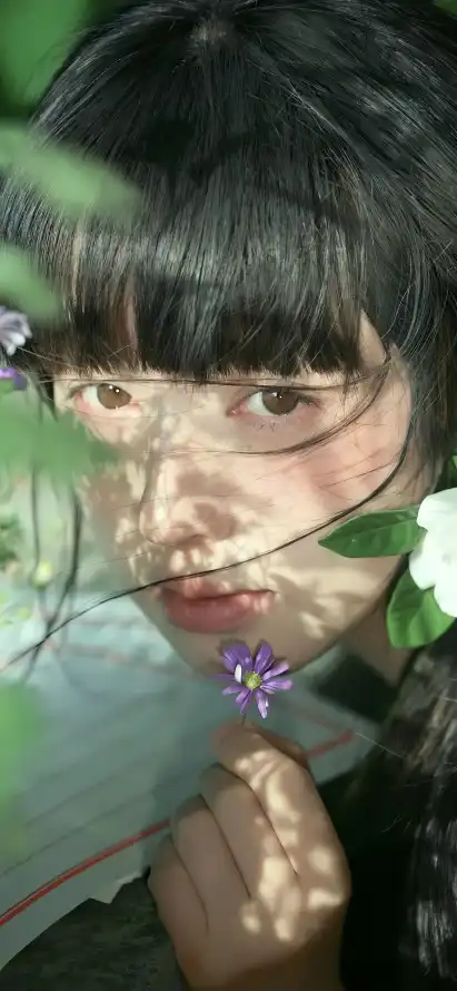 4k人像壁纸 - 少女 - 户外 - 森系「哲风壁纸」
