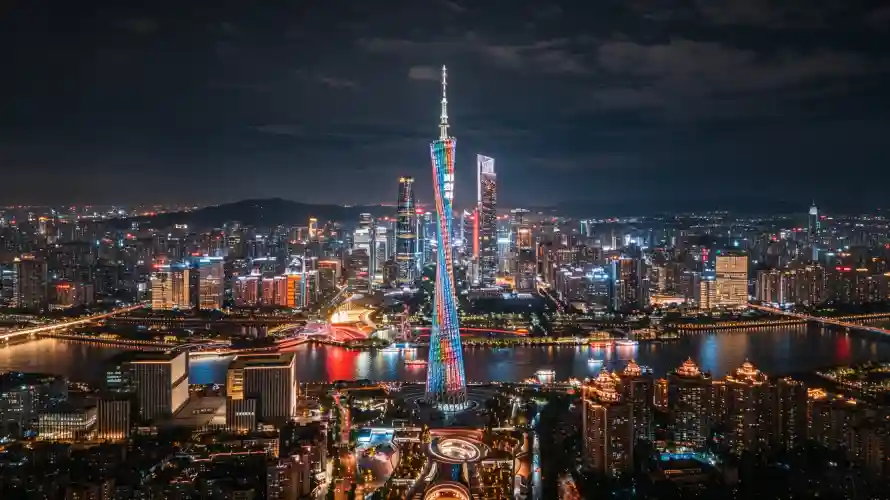 3k图片壁纸-地标 - 城市-夜景「哲风壁纸」