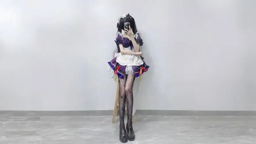 4k制服壁纸-少女 - 短发-长靴「哲风壁纸」